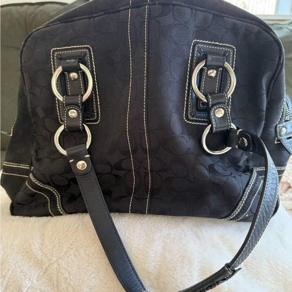 LARGE VINTAGE Y2K COACH TOTE - Picture 4 of 12